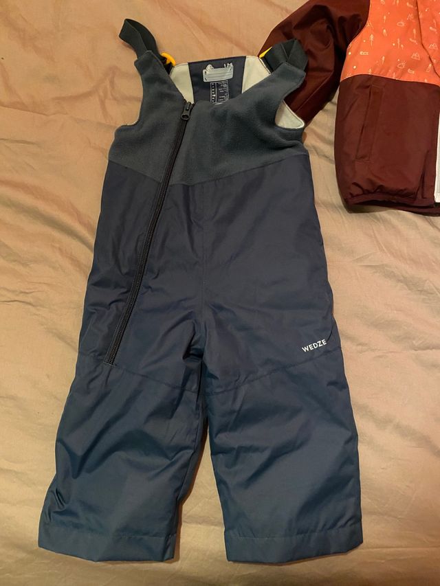 Conjunto nieve bebé niña 1 año