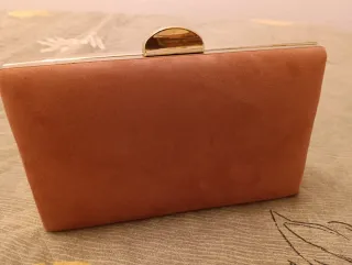 Cartera de fiesta rosa