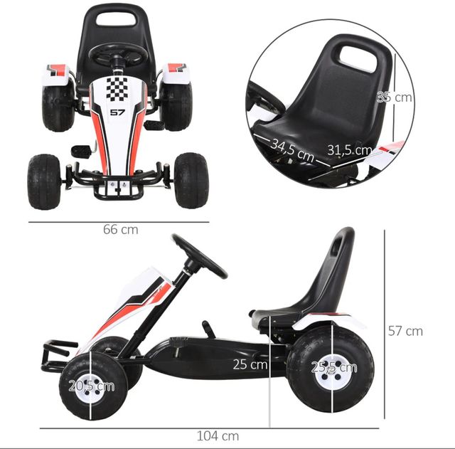 Kart a pedales infantil