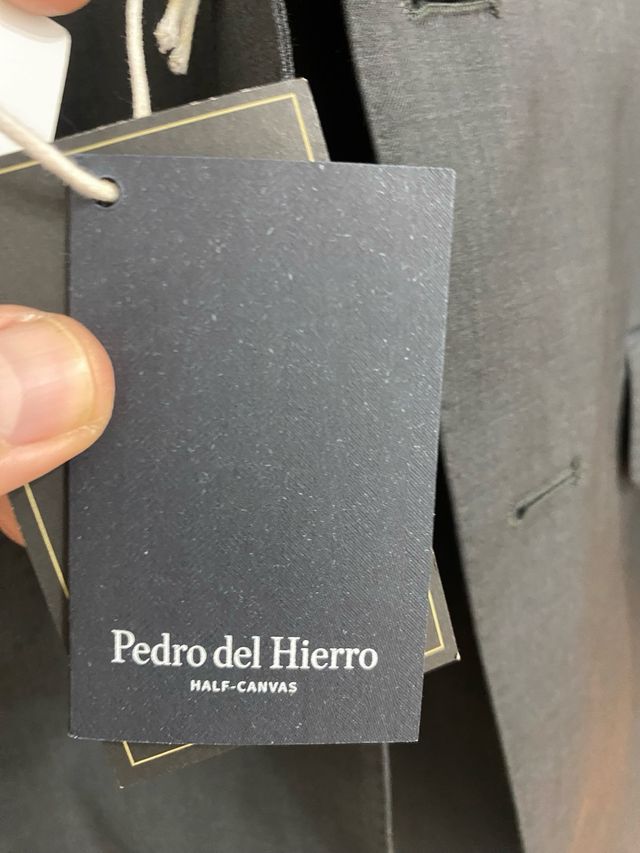 Traje Pedro del Hierro Gris Talla 48