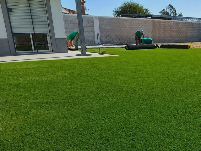 Césped artificial para jardín