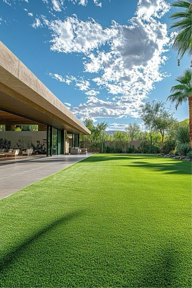 Césped artificial para jardín