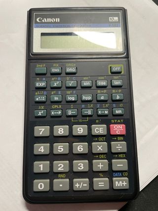 REGALO Calculadora Científica Canon F-502