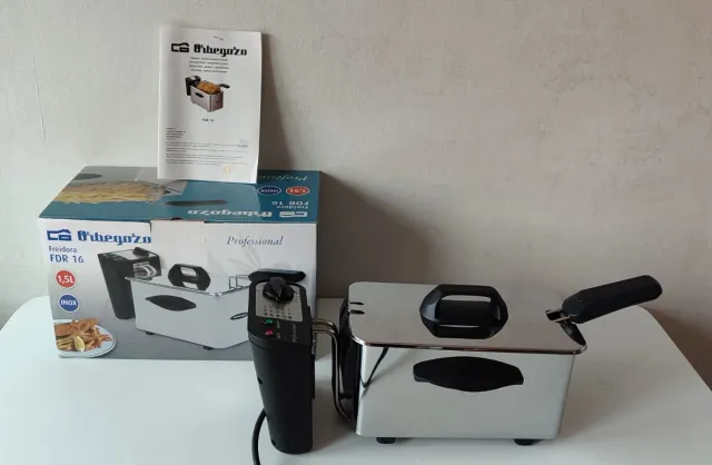 Freidora Orbegozo FDR 16 Inox 1.5L