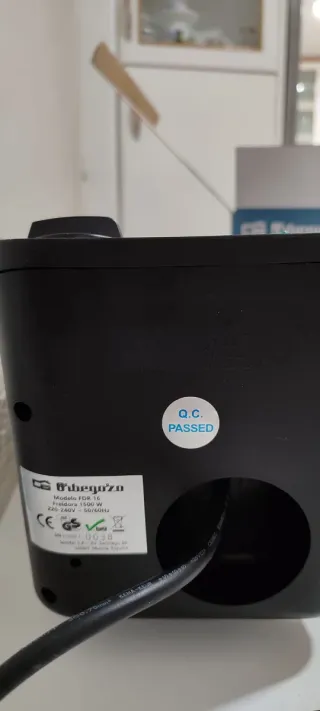 Freidora Orbegozo FDR 16 Inox 1.5L