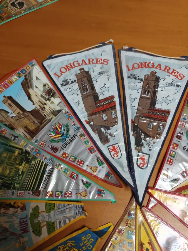 Lote Banderines Antiguos Aragón