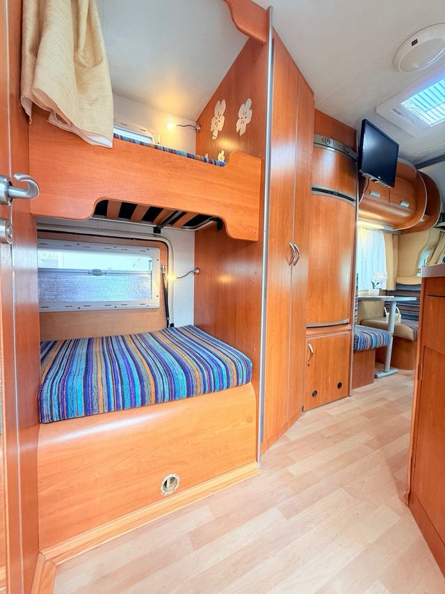 Autocaravana doble salón 6PLZ/aire/horno