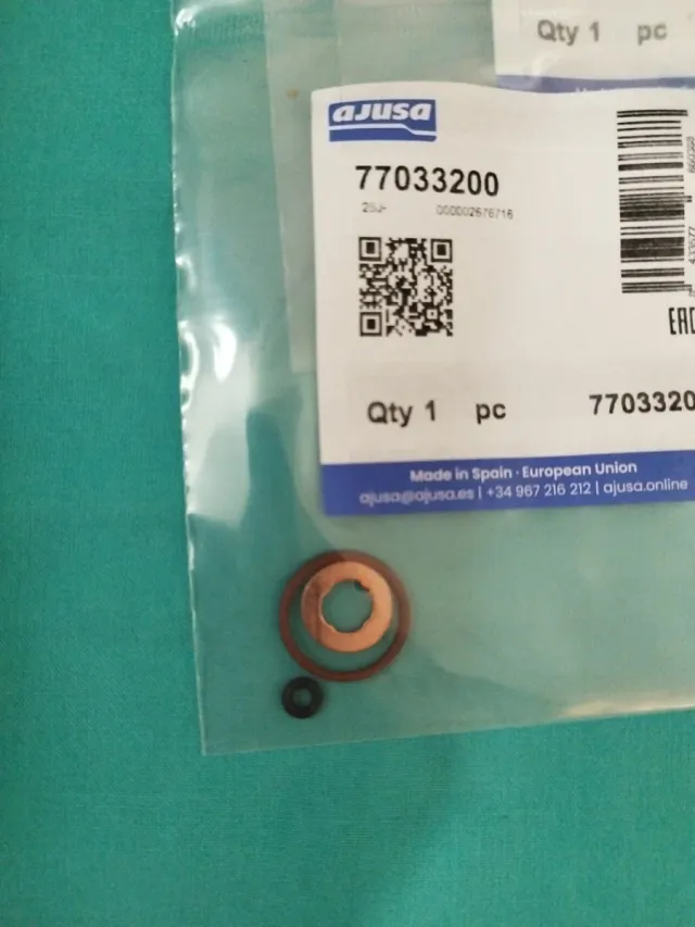 4 juegos Juntas inyector Audi Seat Skoda vw man