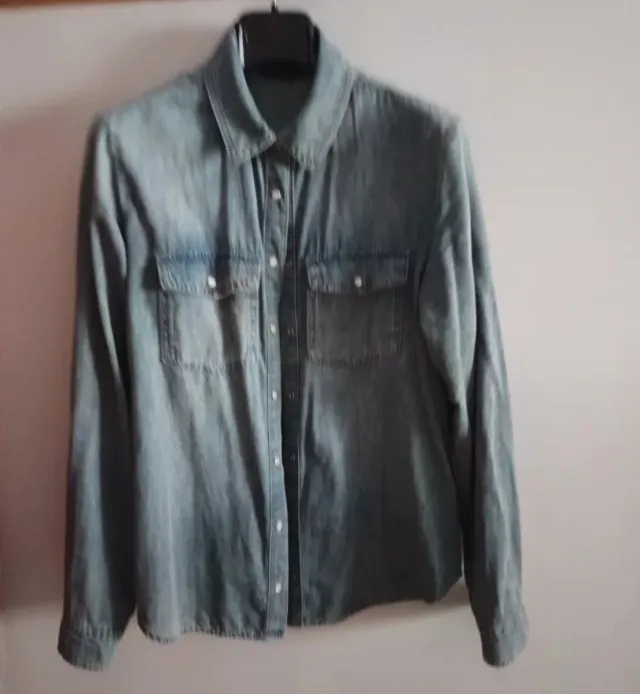 Sobrecamisa vaquera Stradivarius Talla XS