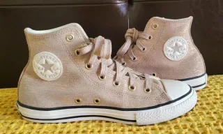 Zapatillas Converse Rosas y Blancas