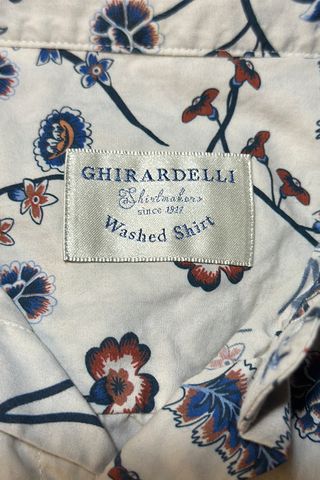 Camisa Ghirardelli floral beige