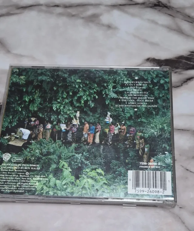 CD Paul Simon The Rhythm of the Saints