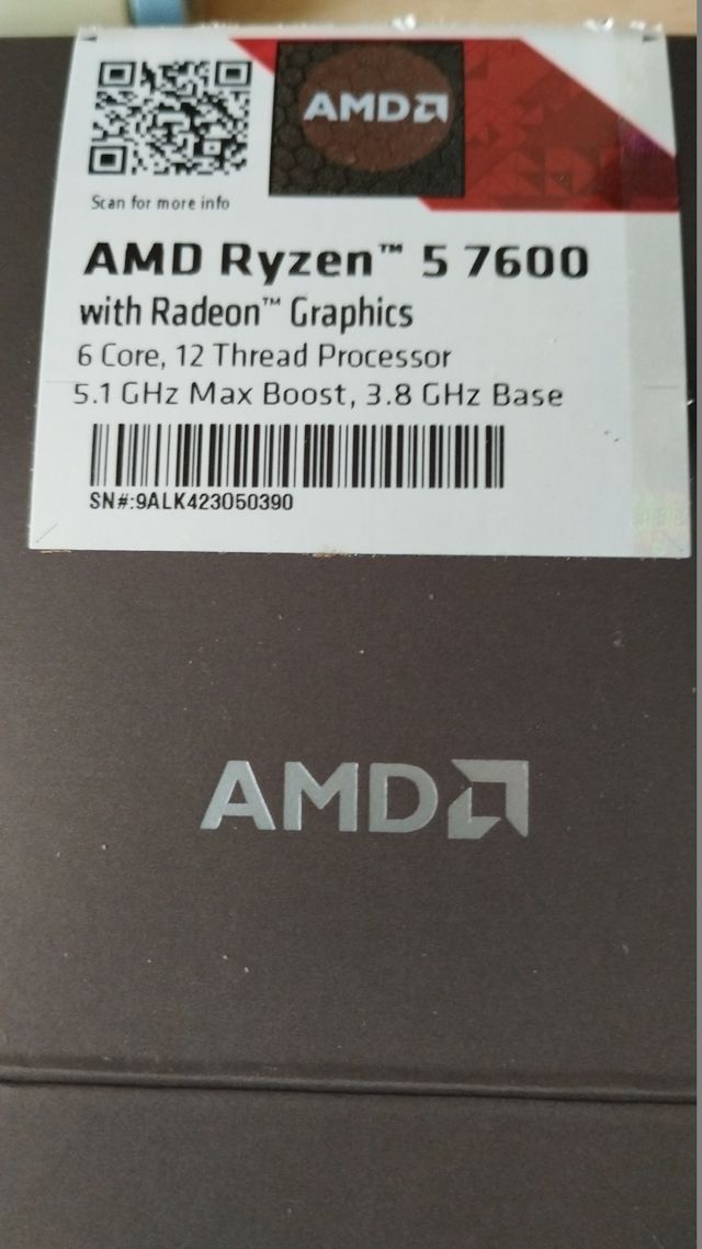 Ventilador AMD Ryzen 7600