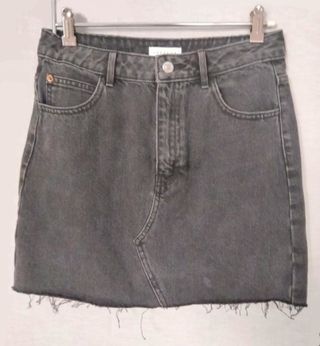 Falda Topshop negra T.38 nueva