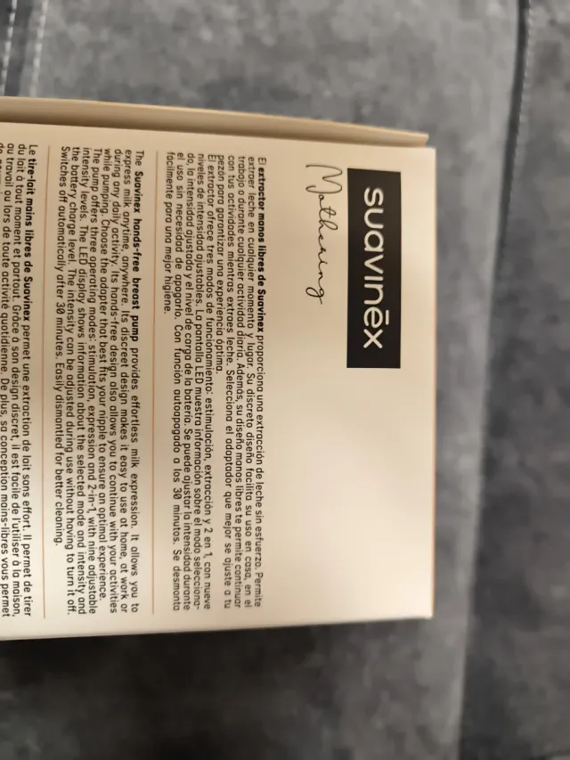 Sacaleches Suavinex manos libres