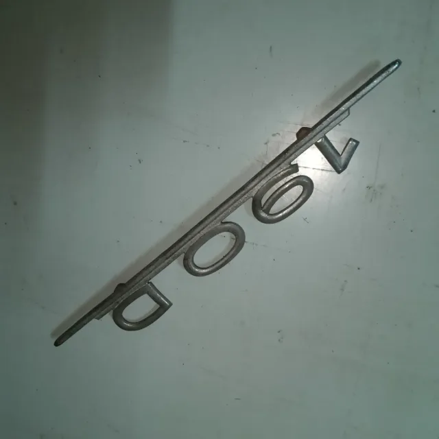 Anagrama Mercedes 190d Pontón