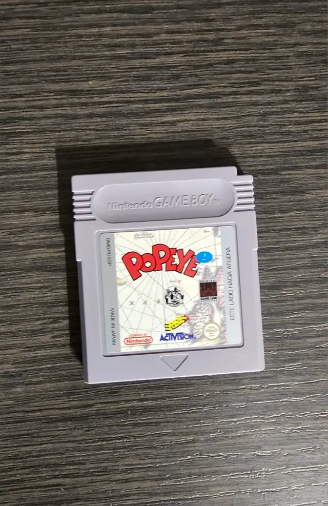 Popeye 2 Game Boy Nintendo