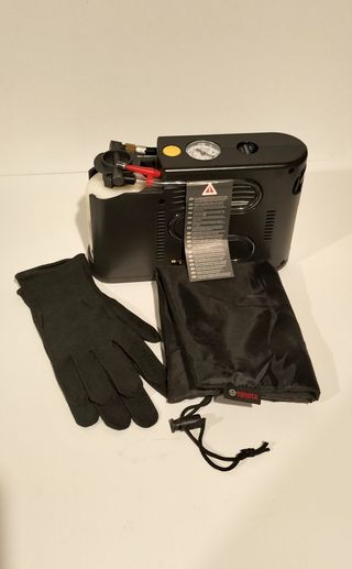 Compresor ruedas portátil