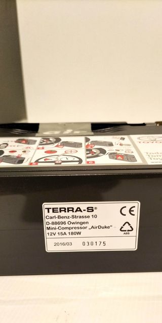 Compresor ruedas portátil