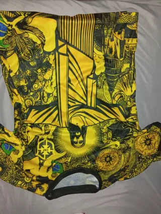 Camisa de Brasil con diseño de Jesús