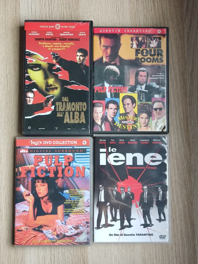 Tarantino experience - Lotto DVD + Vhs