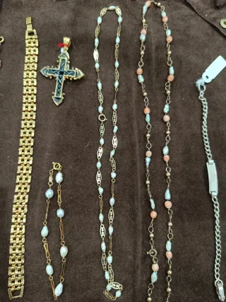 Lote Colgante, Cadenas y Pulseras