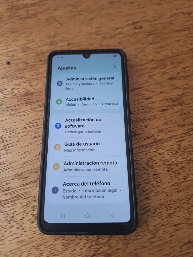 Samsung A33 Negro/Gris