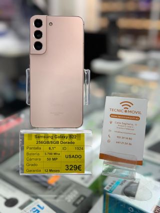 Samsung Galaxy S22 256GB Dorado
