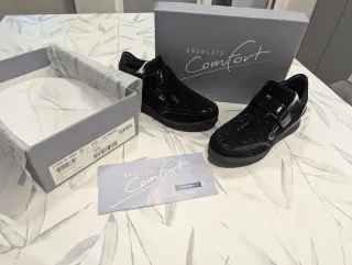 Zapatos botín negros Stonefly talla 38