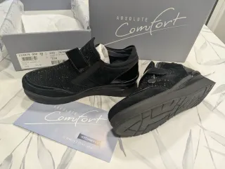 Zapatos botín negros Stonefly talla 38