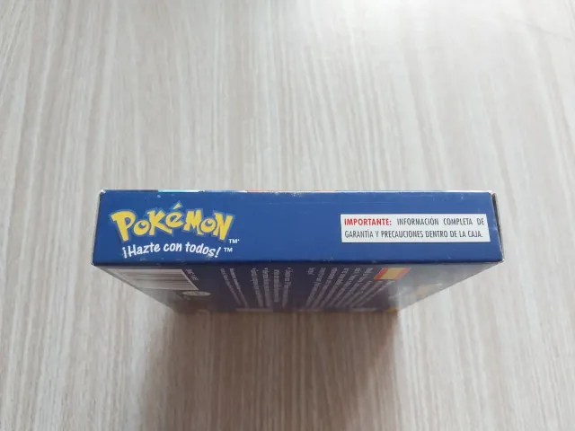 POKEMON AZUL ESPAÑOL NINTENDO GAME BOY