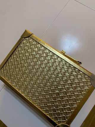 Maletín Maquillaje Color Secret Dorado