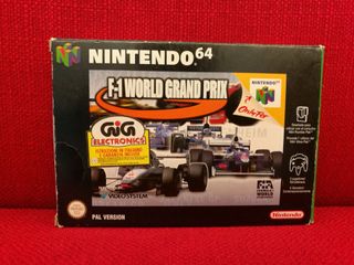 F-1 World Grand Prix Nintendo 64 PAL