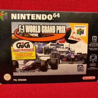 F-1 World Grand Prix Nintendo 64 PAL
