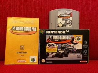 F-1 World Grand Prix Nintendo 64 PAL