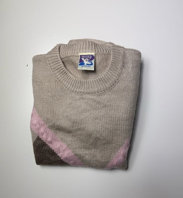 Suéter YESSICA Vintage 90s Argyle