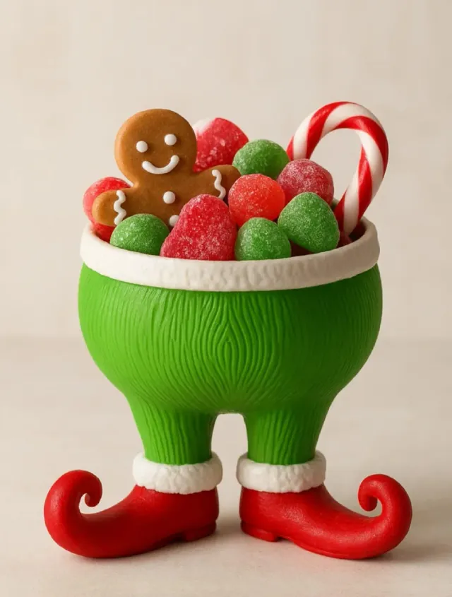 Cuenco Grinch Navideño