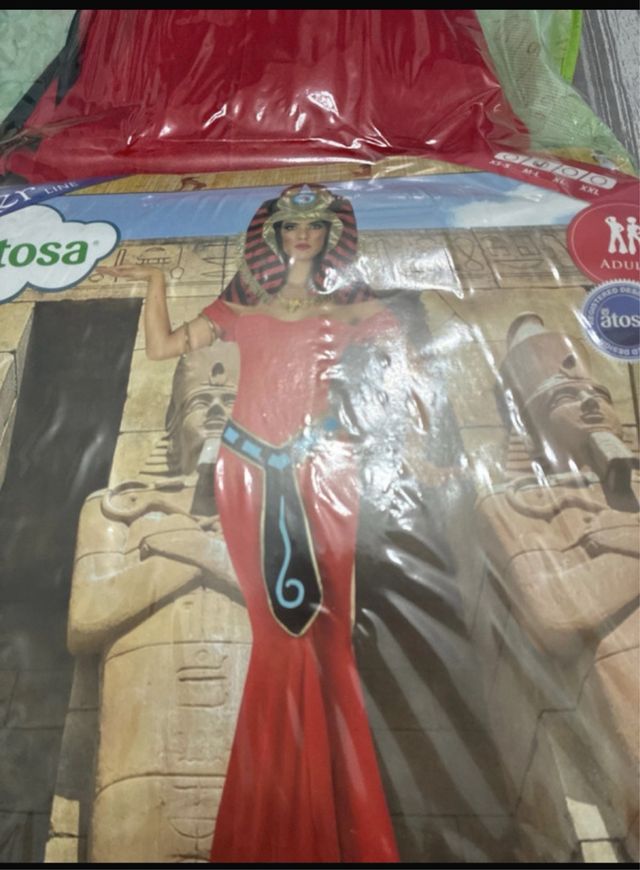 Disfraz Egipcia Atosa Talla Única