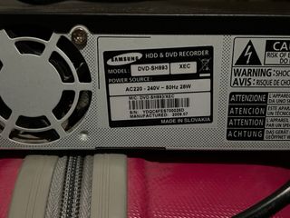 Reproductor DVD Samsung 160GB HDD