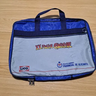 Maletín XX Rallye Cajalicante Azul/Gris