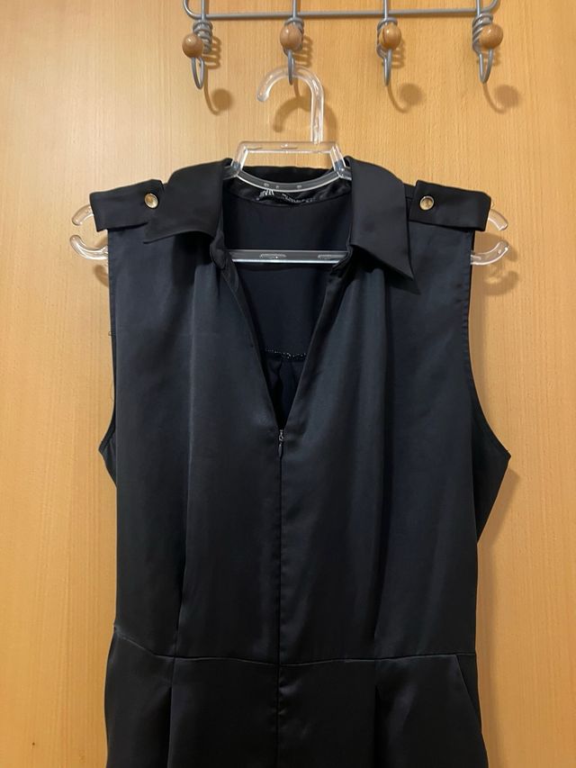 Abito lungo nero Zara