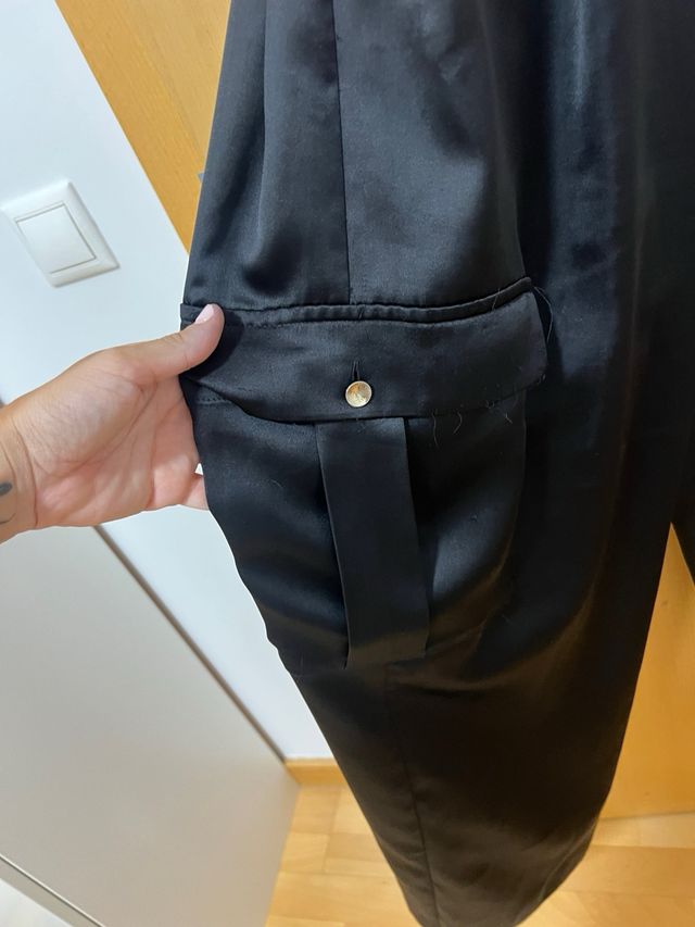 Abito lungo nero Zara