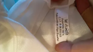 Camisón blanco con encaje