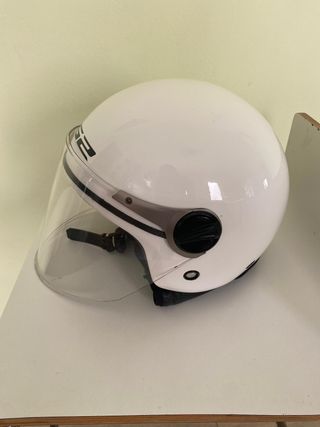 Casco Jet LS2 Blanco Talla L