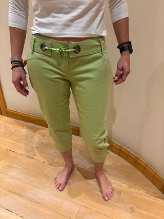Pantalones Pirata Alexander McQueen Verdes