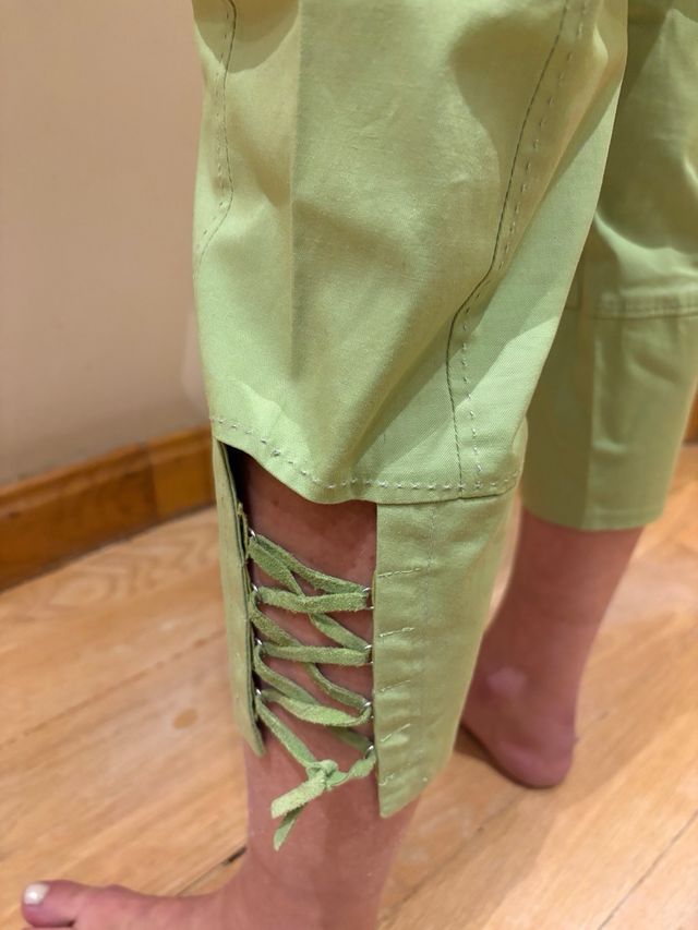 Pantalones Pirata Alexander McQueen Verdes