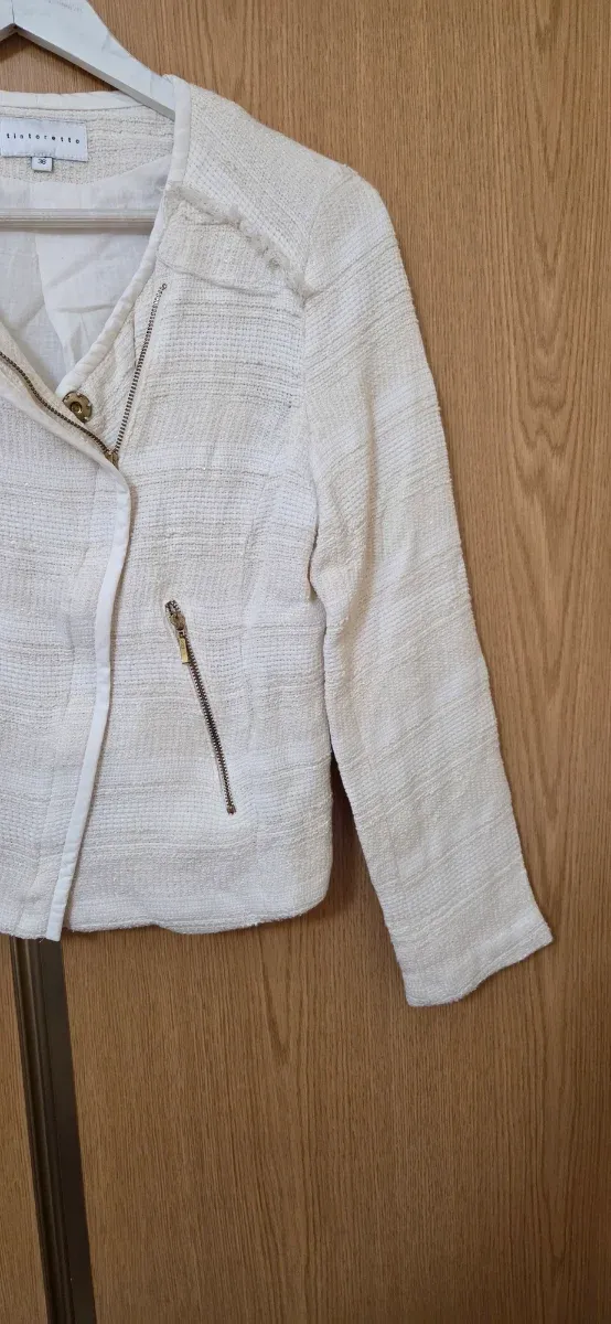Chaqueta Tintoretto Talla S/36 Blanca