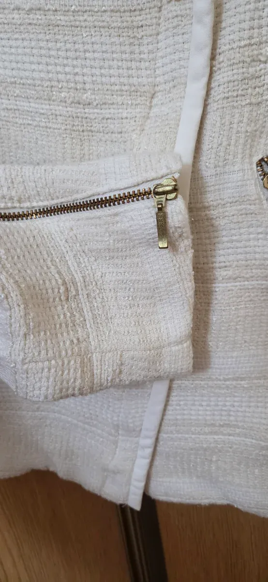 Chaqueta Tintoretto Talla S/36 Blanca