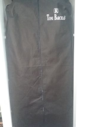Traje Chaqué Toni Barceló T.44 Negro/Gris