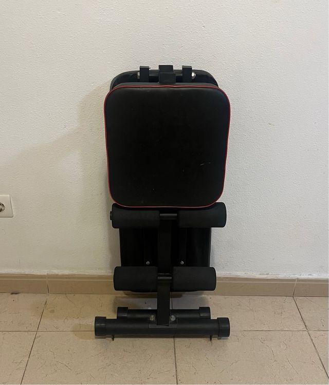 Banco de musculación plegable